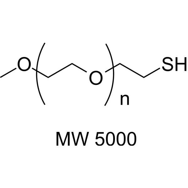 m-PEG-thiol (MW 5000) Chemical Structure