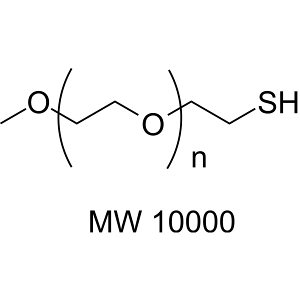 m-PEG-thiol (MW 10000) Chemical Structure