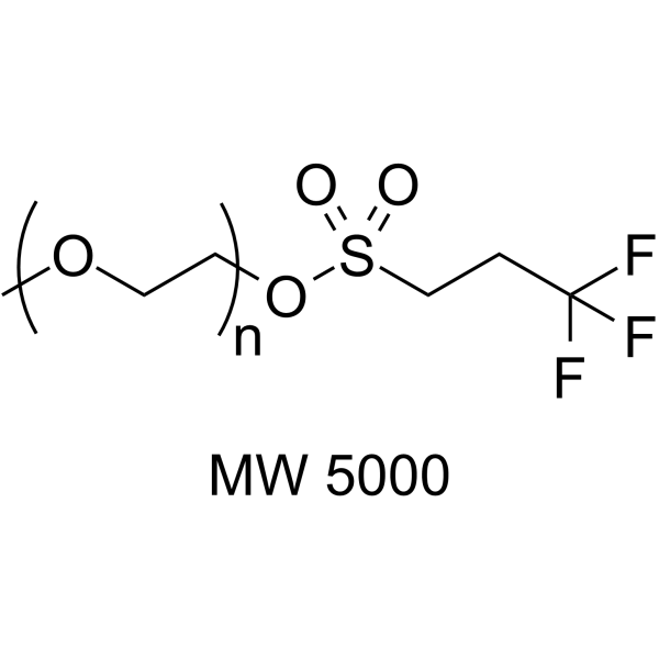 m-PEG-Tresyl (MW 5000) Chemical Structure