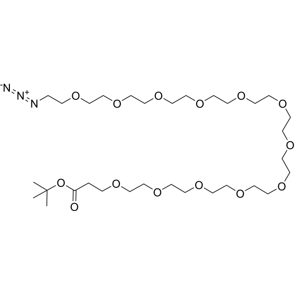 Azido-PEG12-Boc Chemical Structure