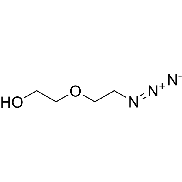 Azido-PEG2-alcohol Chemical Structure