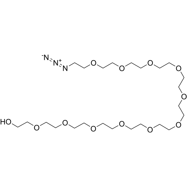 Azide-PEG12-alcohol Chemical Structure