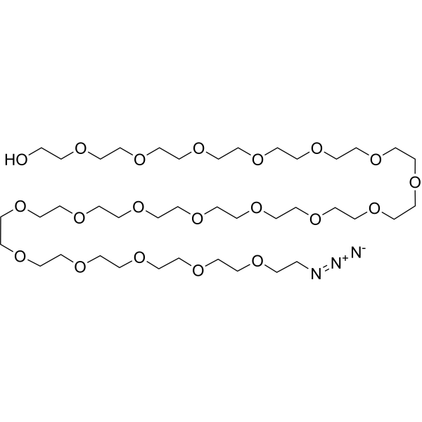 Azido-PEG20-alcohol Chemical Structure