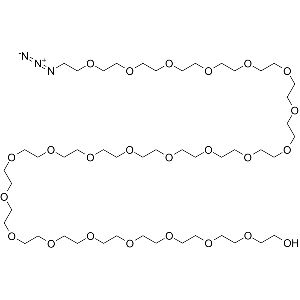 Azido-PEG24-alcohol Chemical Structure