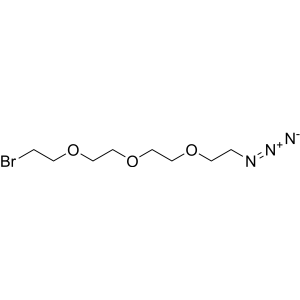 Bromo-PEG3-azide Chemical Structure