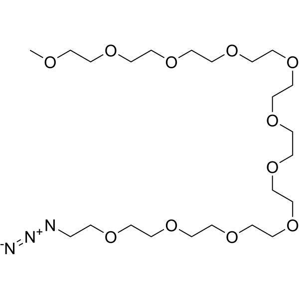 m-PEG11-azide Chemical Structure