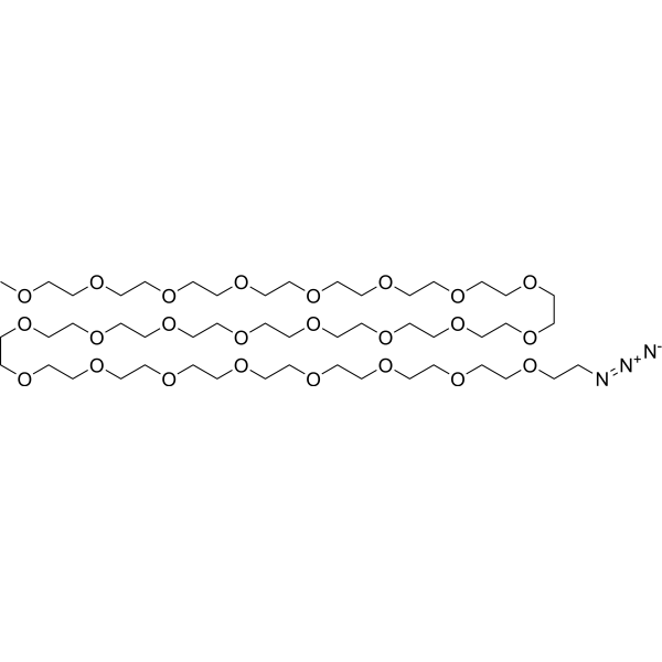 m-PEG24-azide Chemical Structure
