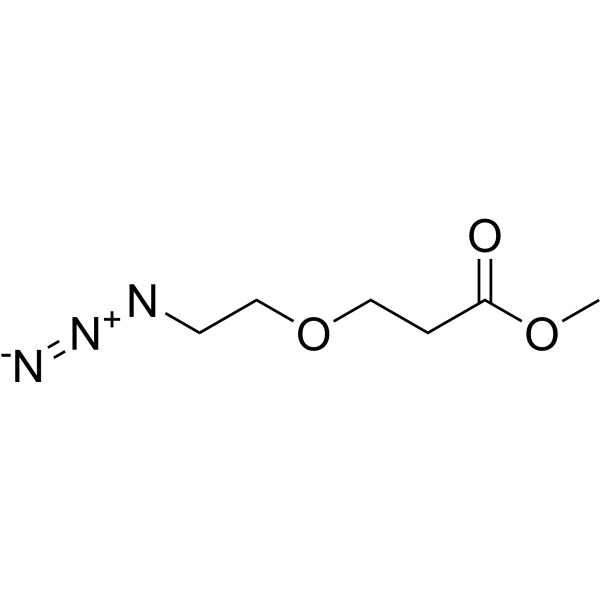 Azido-PEG1-methyl ester Chemical Structure