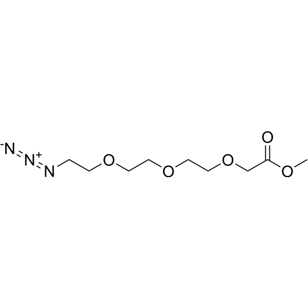 Azido-PEG3-CH2CO2Me Chemical Structure