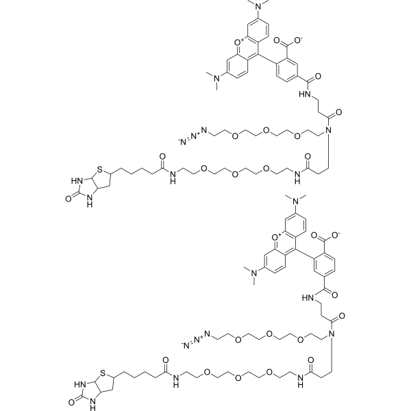TAMRA-Azide-PEG-biotin