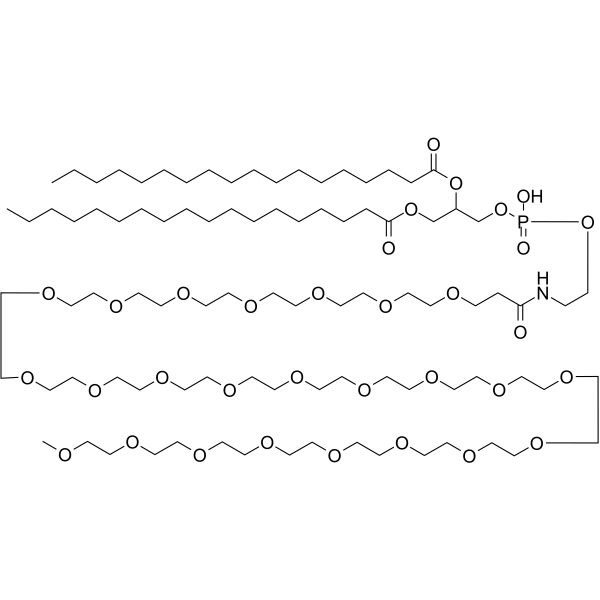 m-PEG24-DSPE Chemical Structure