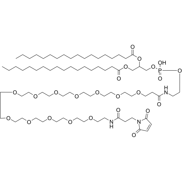 Mal-PEG12-DSPE Chemical Structure