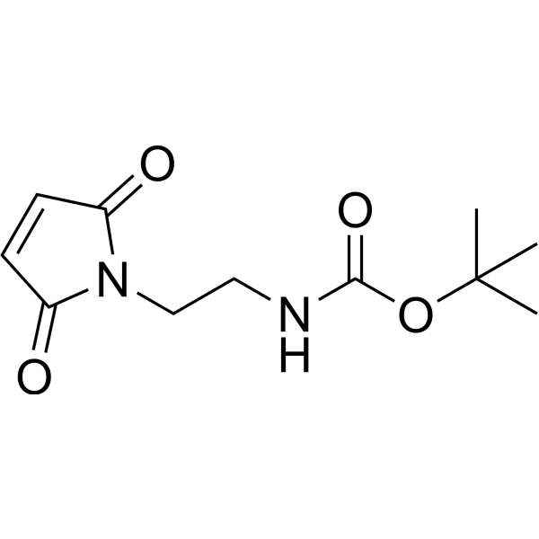 Mal-NH-Boc Chemical Structure