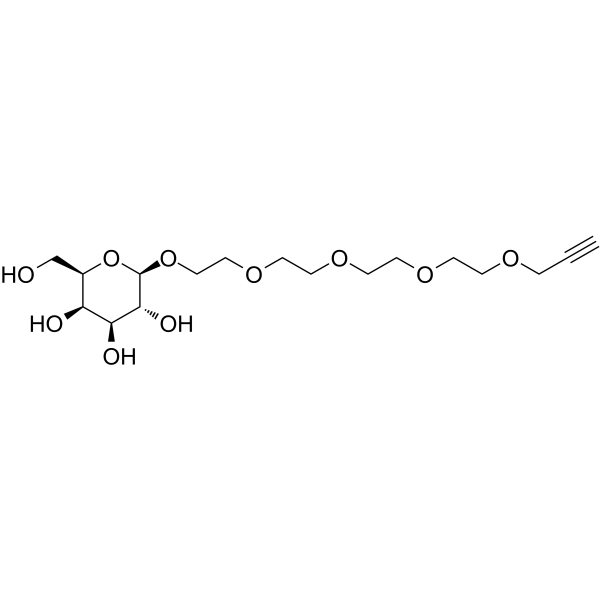 Propargyl-PEG4-beta-D-glucose
