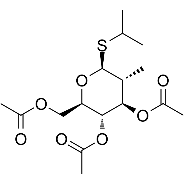 1-(Isopropylthio)-2,3,4,6-tetra-o-<em>Ac</em>-beta-D-glucosylpyranose