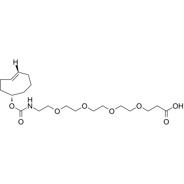 (S)-TCO-PEG4-acid Chemical Structure