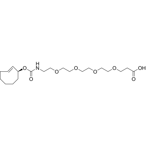 (S,E)-TCO2-PEG4-COOH Chemical Structure