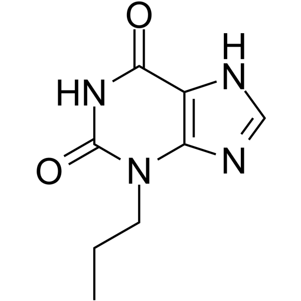 Enprofylline Chemical Structure