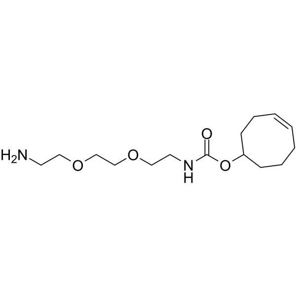 TCO-PEG2-amine Chemical Structure