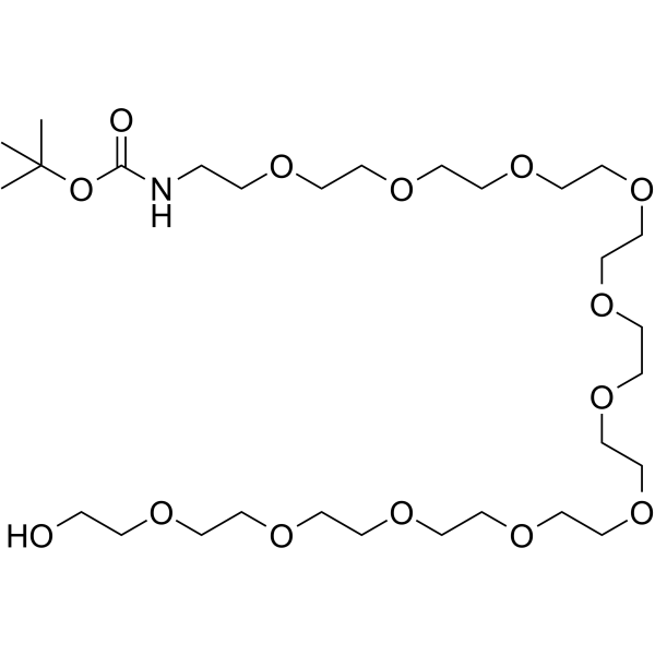 N-Boc-PEG12-alcohol Chemical Structure