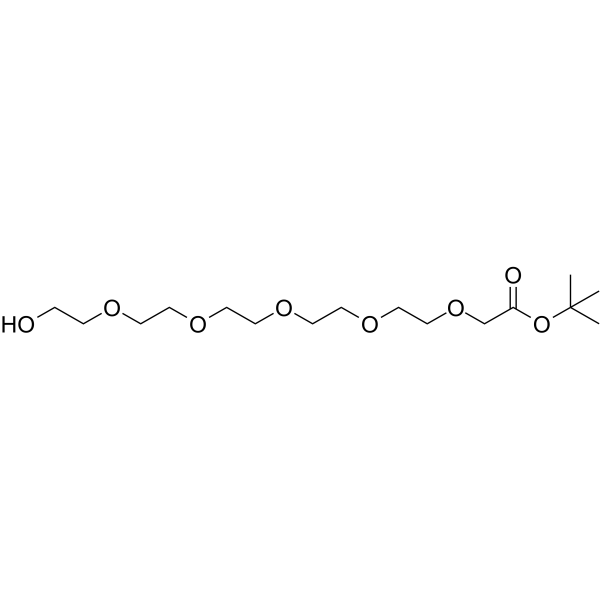Hydroxy-PEG4-O-Boc Chemical Structure
