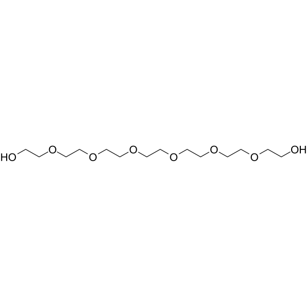 Heptaethylene glycol Chemical Structure