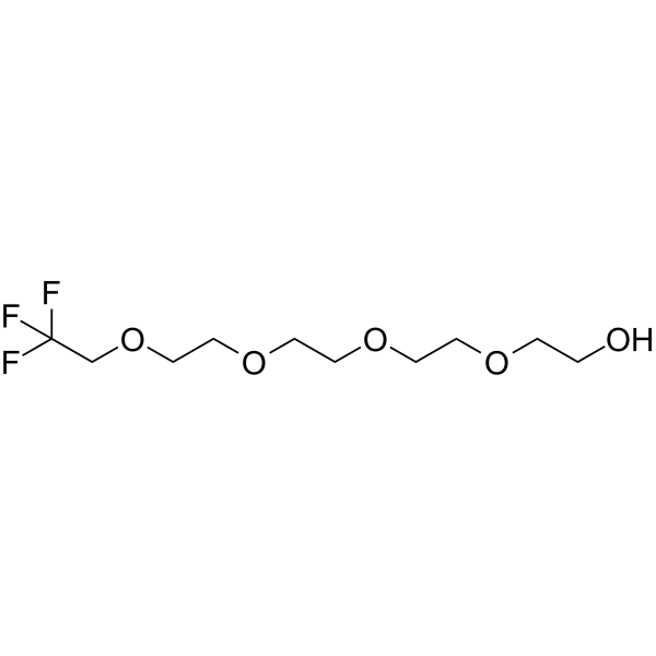 1,1,1-Trifluoroethyl-PEG4-alcohol Chemical Structure