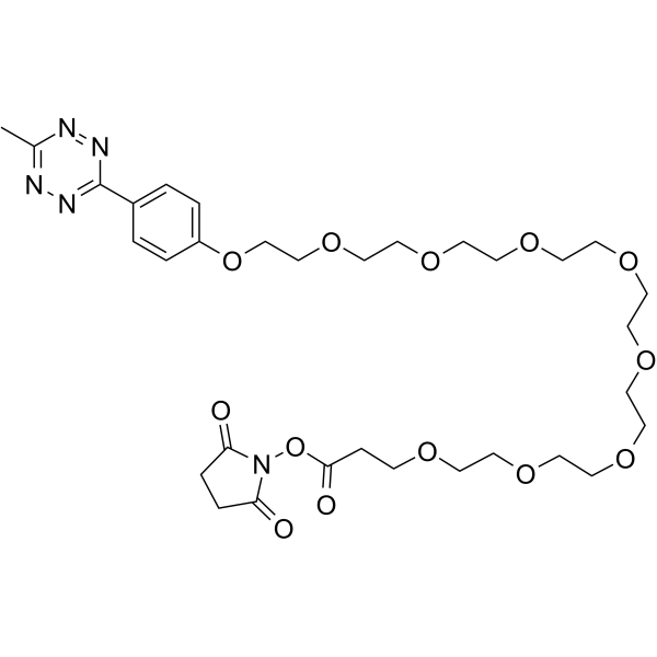<em>Methyltetrazine</em>-PEG8-NHS ester