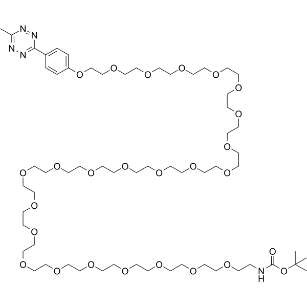 Methyltetrazine-PEG24-NH-Boc