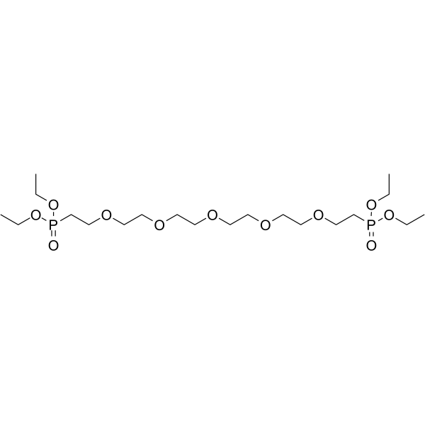 PEG5-bis-(Ethyl phosphonate) Chemical Structure