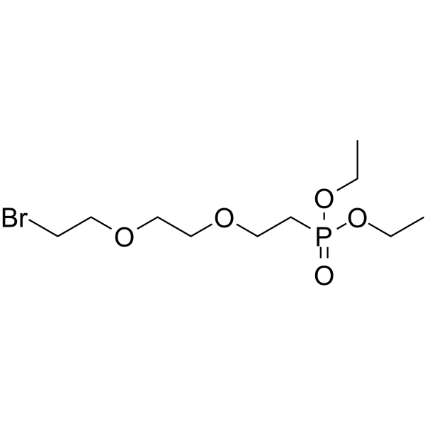 Bromo-<em>PEG2</em>-phosphonic acid diethyl ester