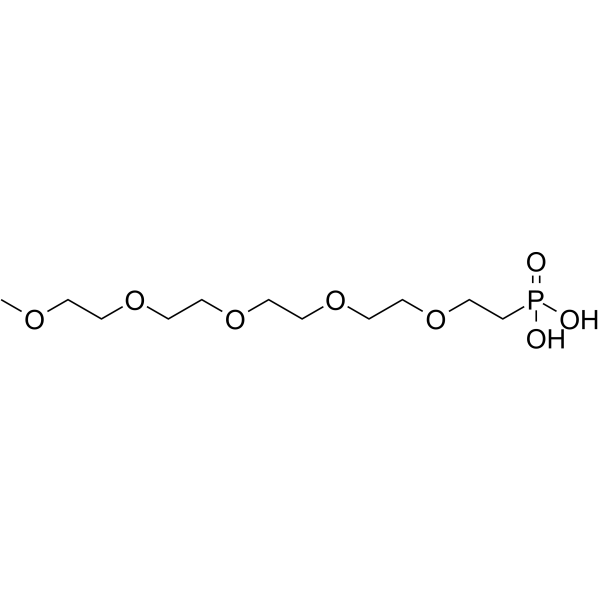 m-PEG5-phosphonic acid Chemical Structure