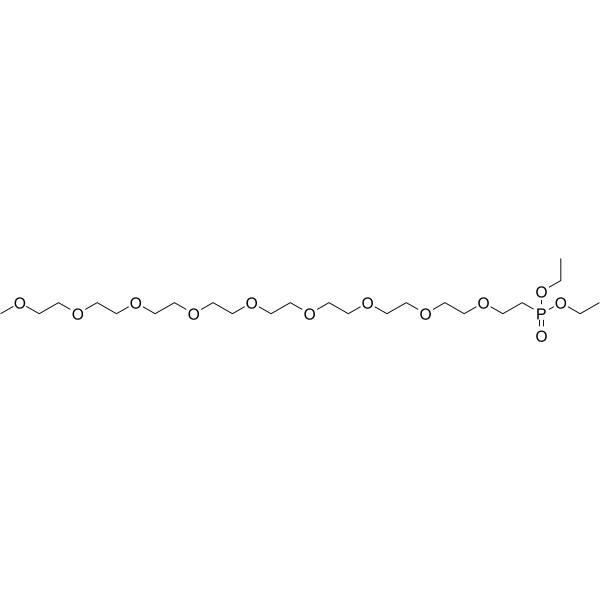 <em>m-PEG9-phosphonic</em> acid <em>ethyl</em> ester