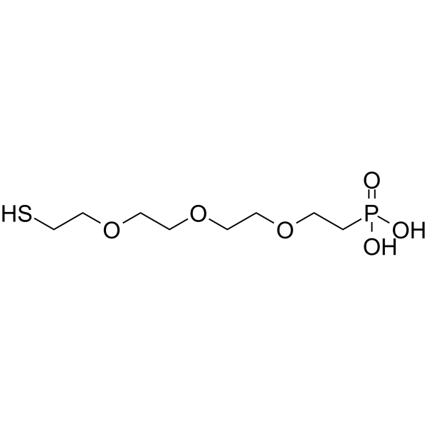 Thiol-<em>PEG</em>3-phosphonic acid