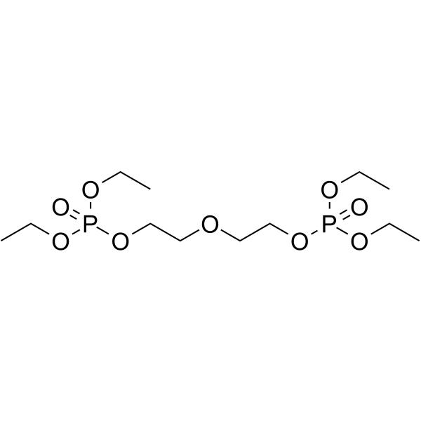 PEG2-bis(phosphonic acid diethyl ester) Chemical Structure