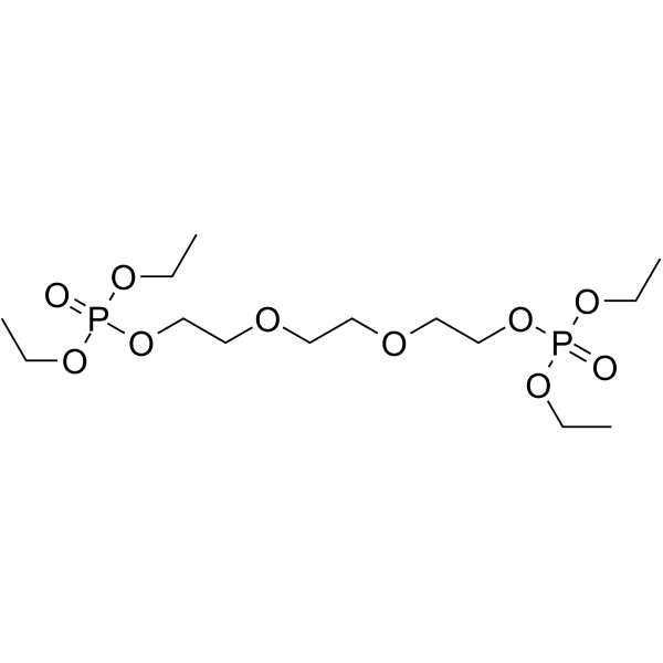 PEG3-bis(phosphonic acid diethyl ester) Chemical Structure