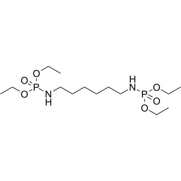 C6-Bis-phosphoramidic acid diethyl ester Chemical Structure