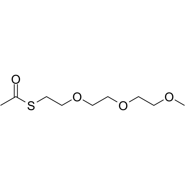 m-PEG3-S-Acetyl Chemical Structure