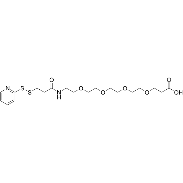 <em>SPDP</em>-PEG4-acid