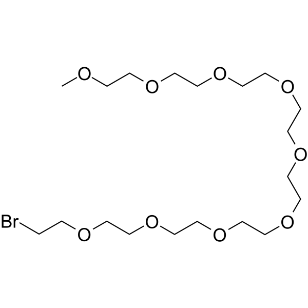 m-PEG9-Br Chemical Structure