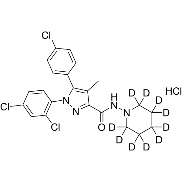 Rimonabant-d10 hydrochloride