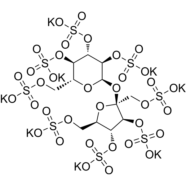 Sucrosofate potassium Chemical Structure