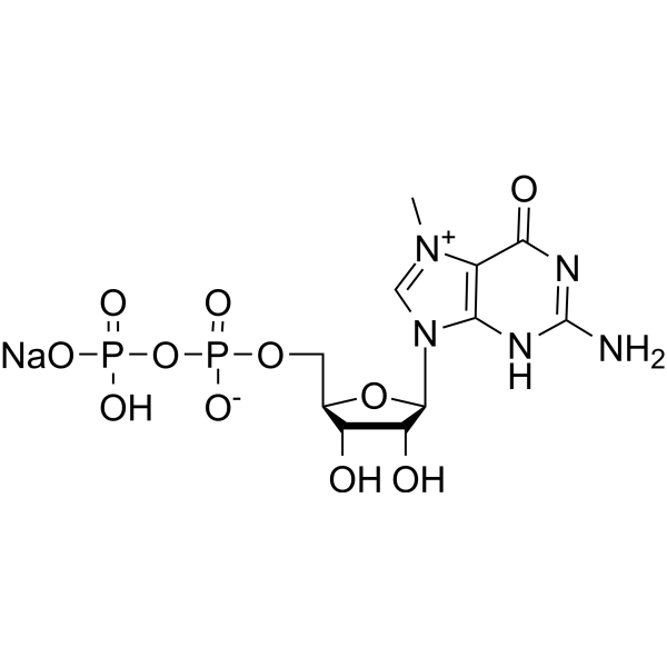 7-Methylguanosine <em>5</em>'-<em>diphosphate</em> sodium