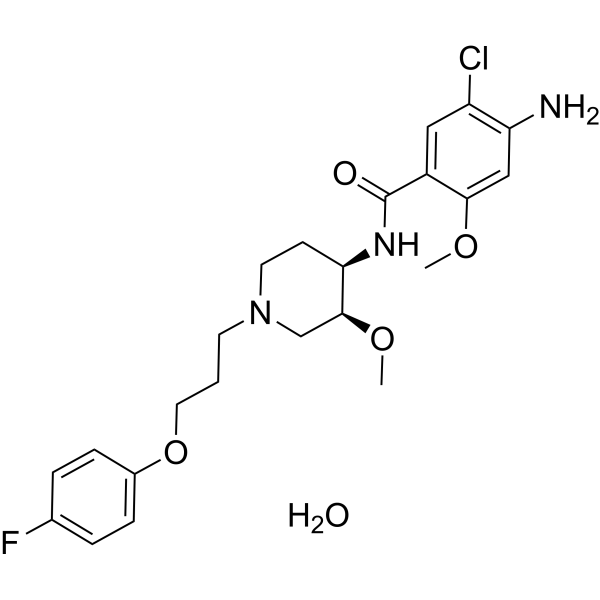Cisapride monohydrate Chemical Structure