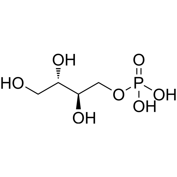 D-Erythritol 4-phosphate Chemical Structure