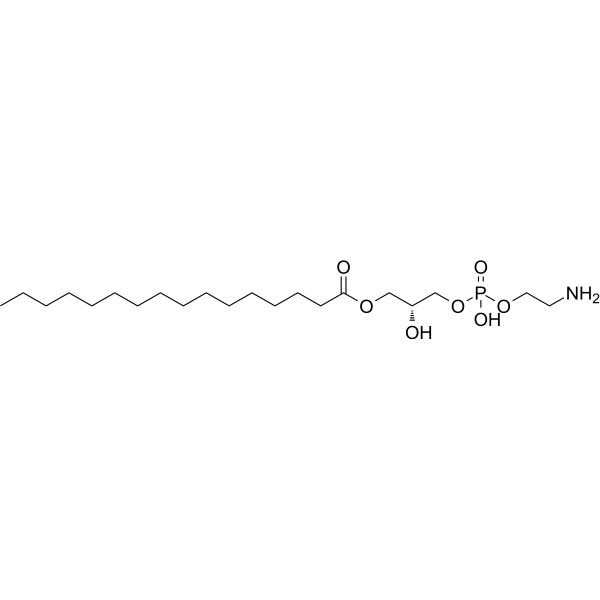 1-<em>Palmitoyl</em>-2-<em>hydroxy</em>-sn-<em>glycero</em>-3-PE