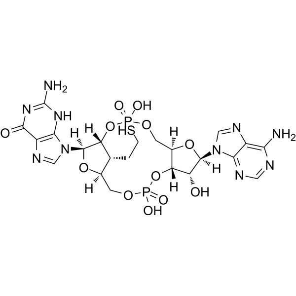 2',3'-cGAMP-C2-SH Chemical Structure