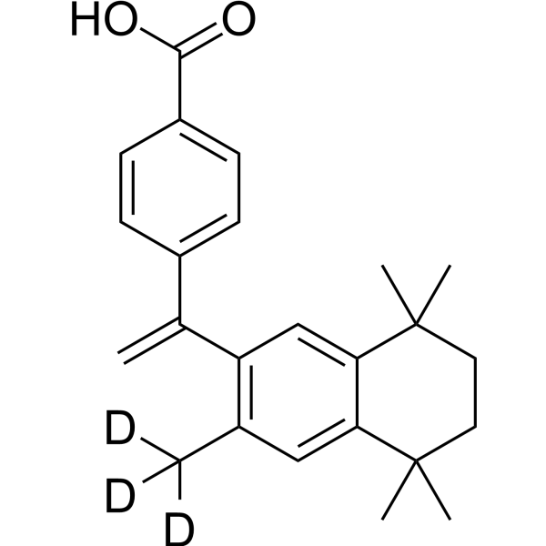 Bexarotene-d3 Chemical Structure