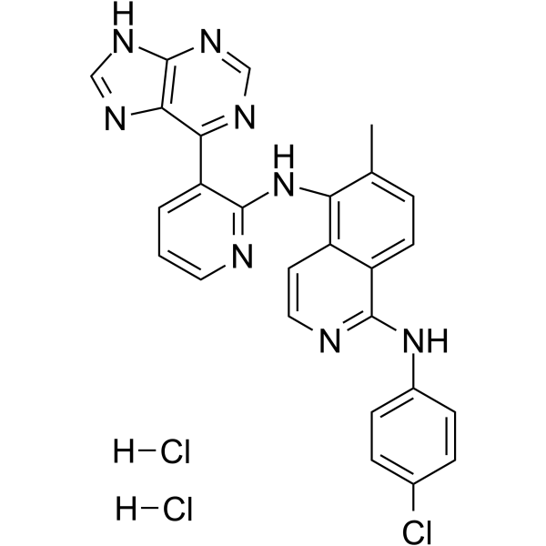 Raf inhibitor 1 dihydrochloride