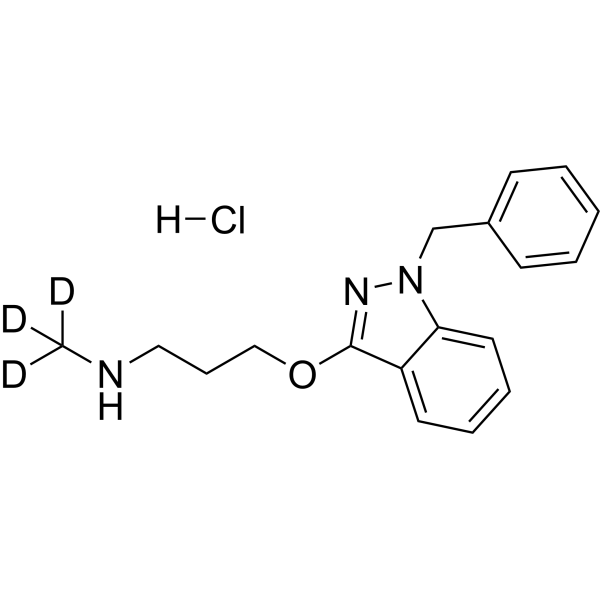 Demethyl Benzydamine-<em>d</em>3 hydrochloride